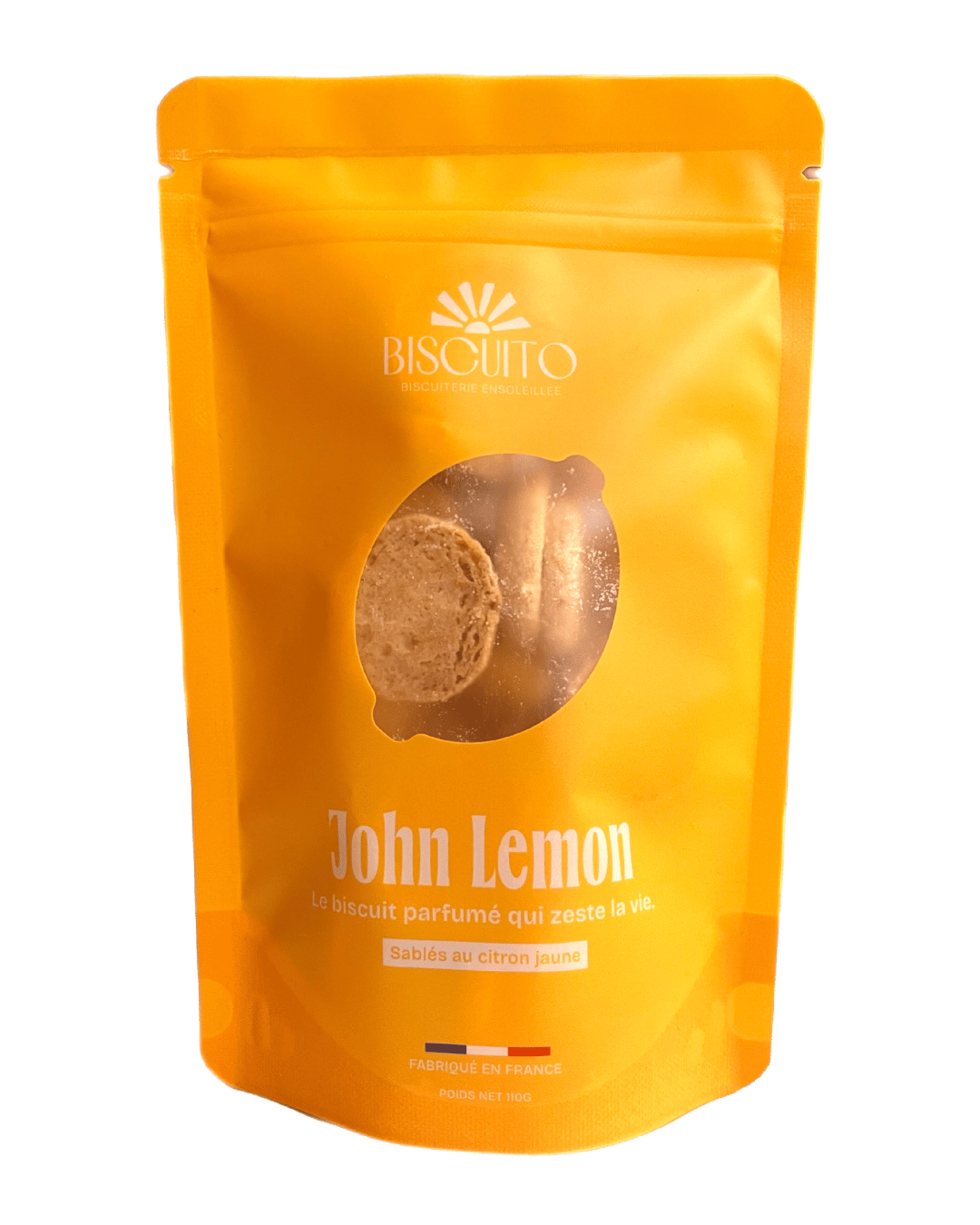 JOHN LEMON _ Sablé Citron Jaune